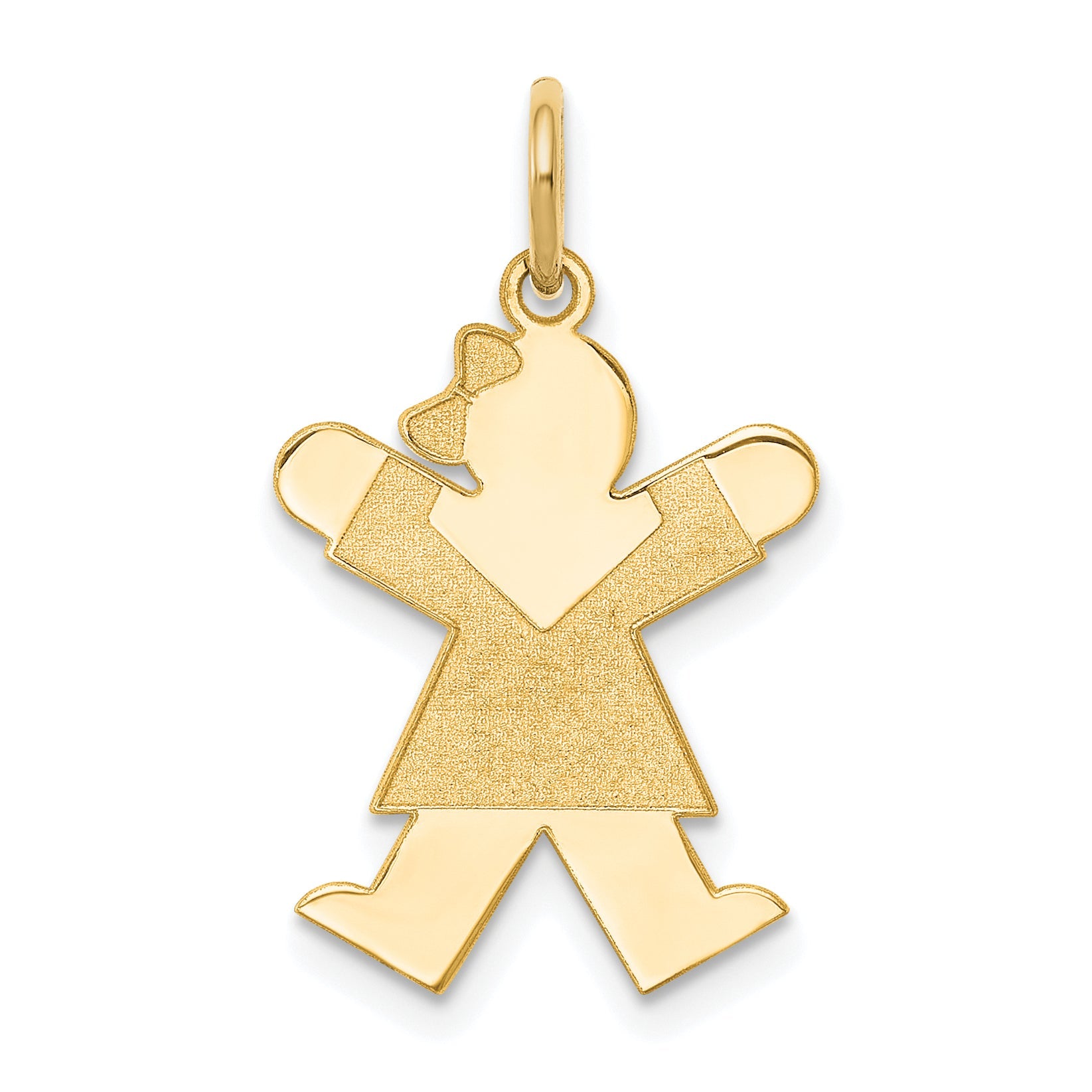14k Yellow Gold 14k Kid Charm