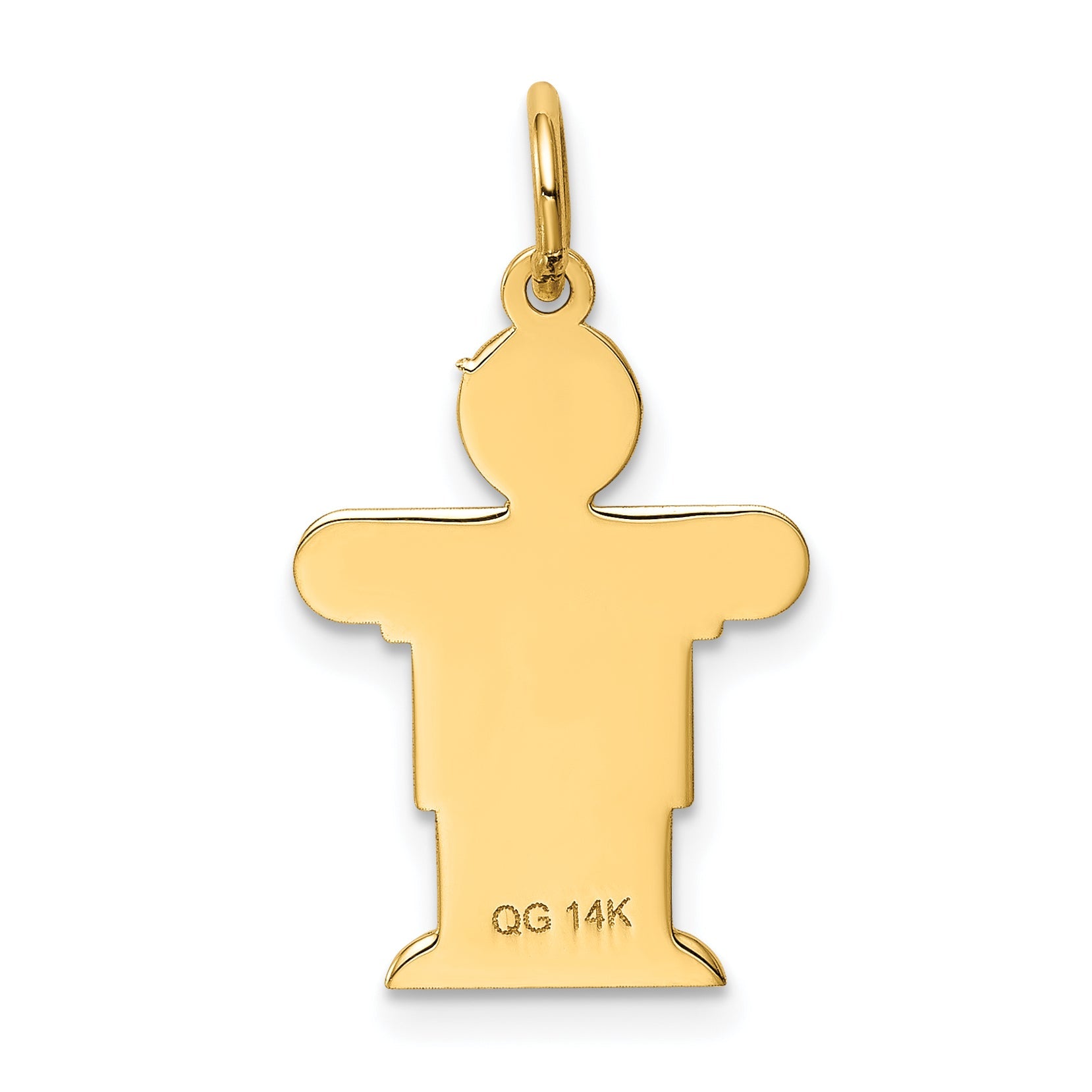 14k Yellow Gold 14k Kid Charm
