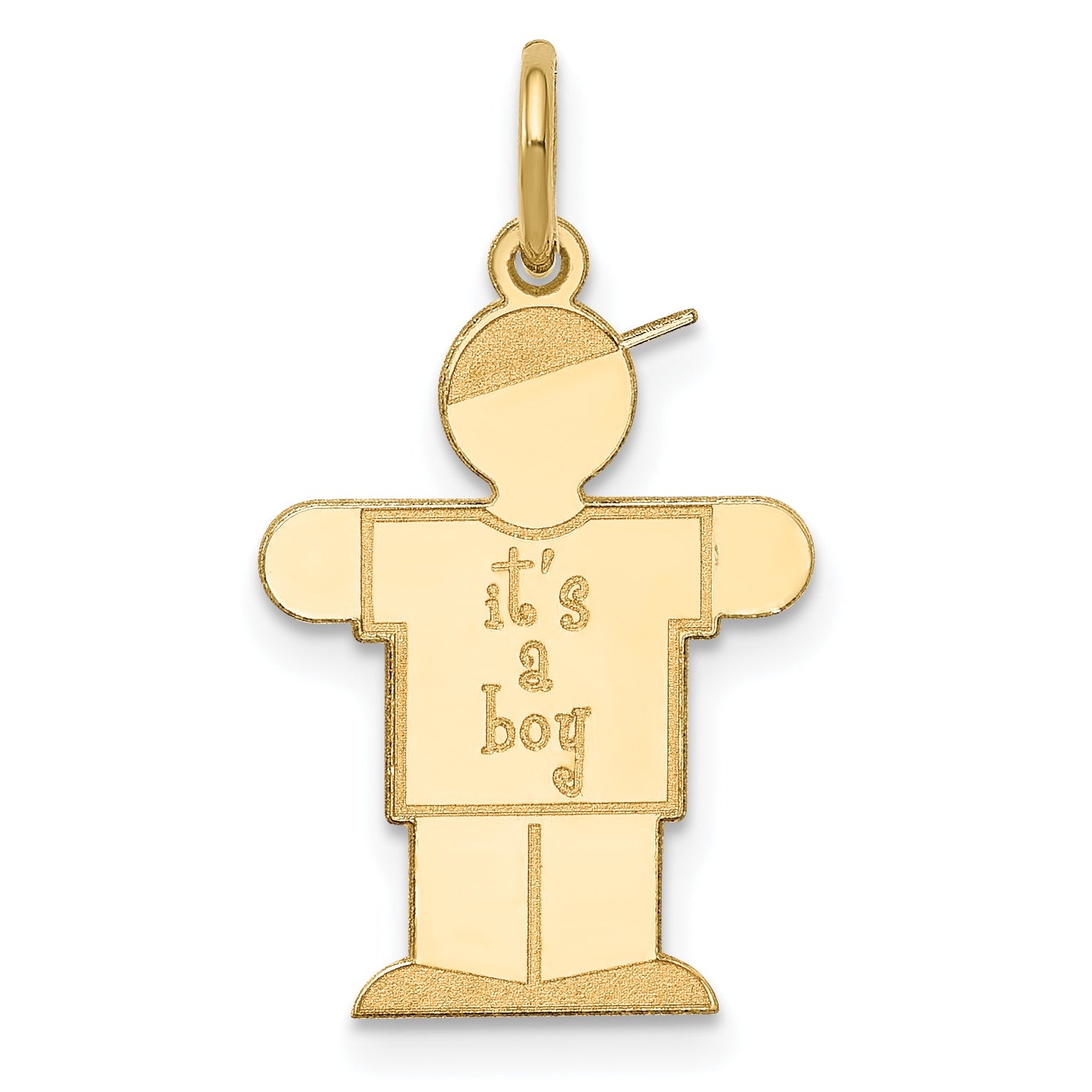14k Yellow Gold 14k Kid Charm