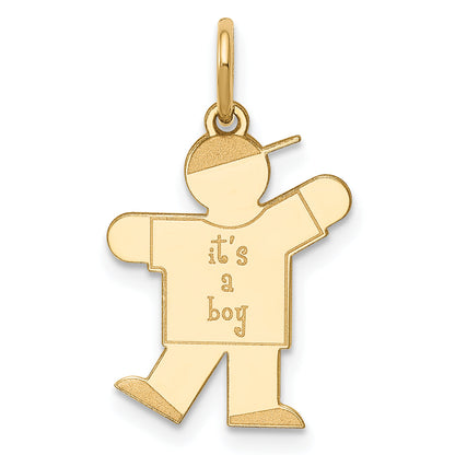14k Yellow Gold 14k Kid Charm