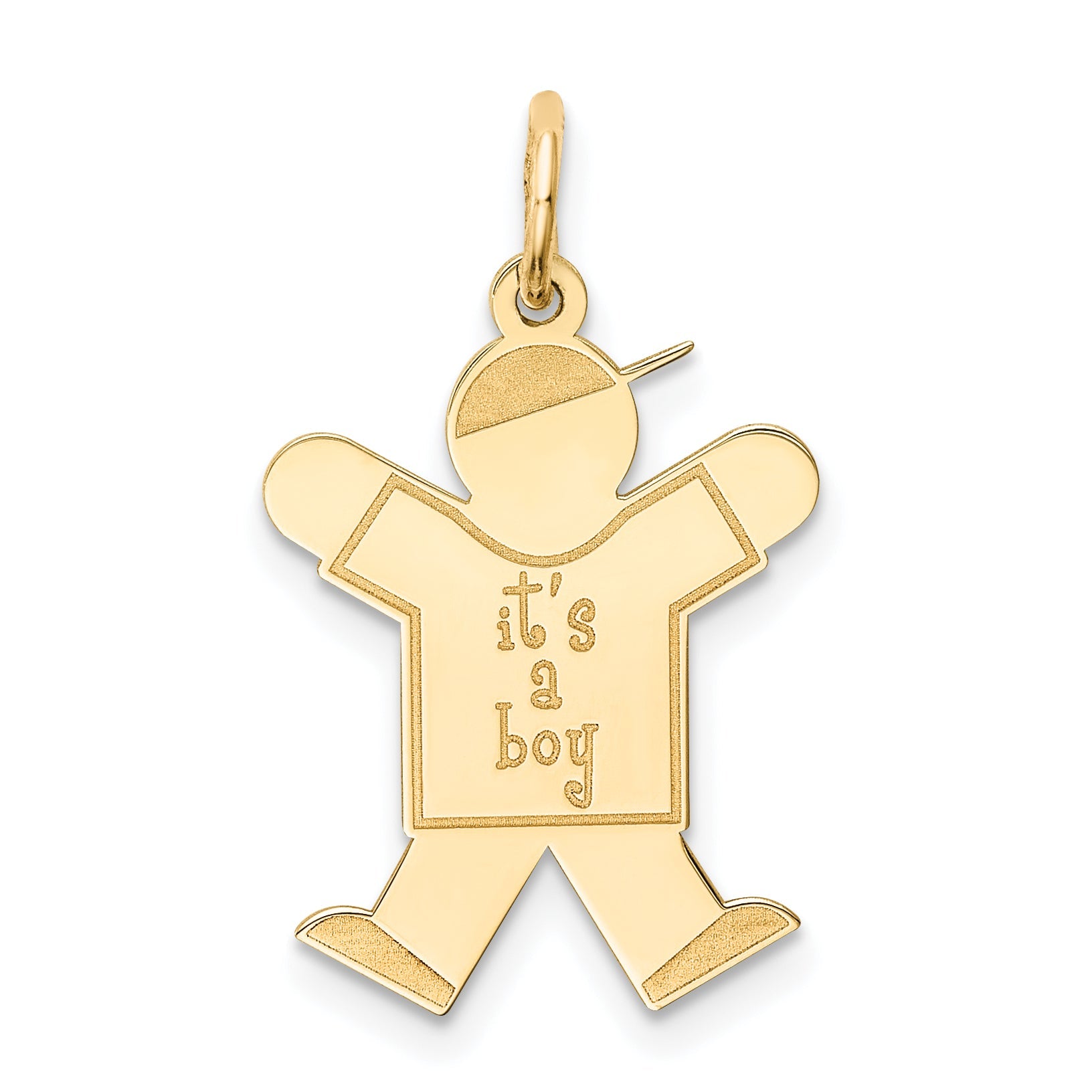 14k Yellow Gold 14k Kid Charm