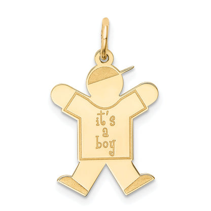 14k Yellow Gold 14k Kid Charm