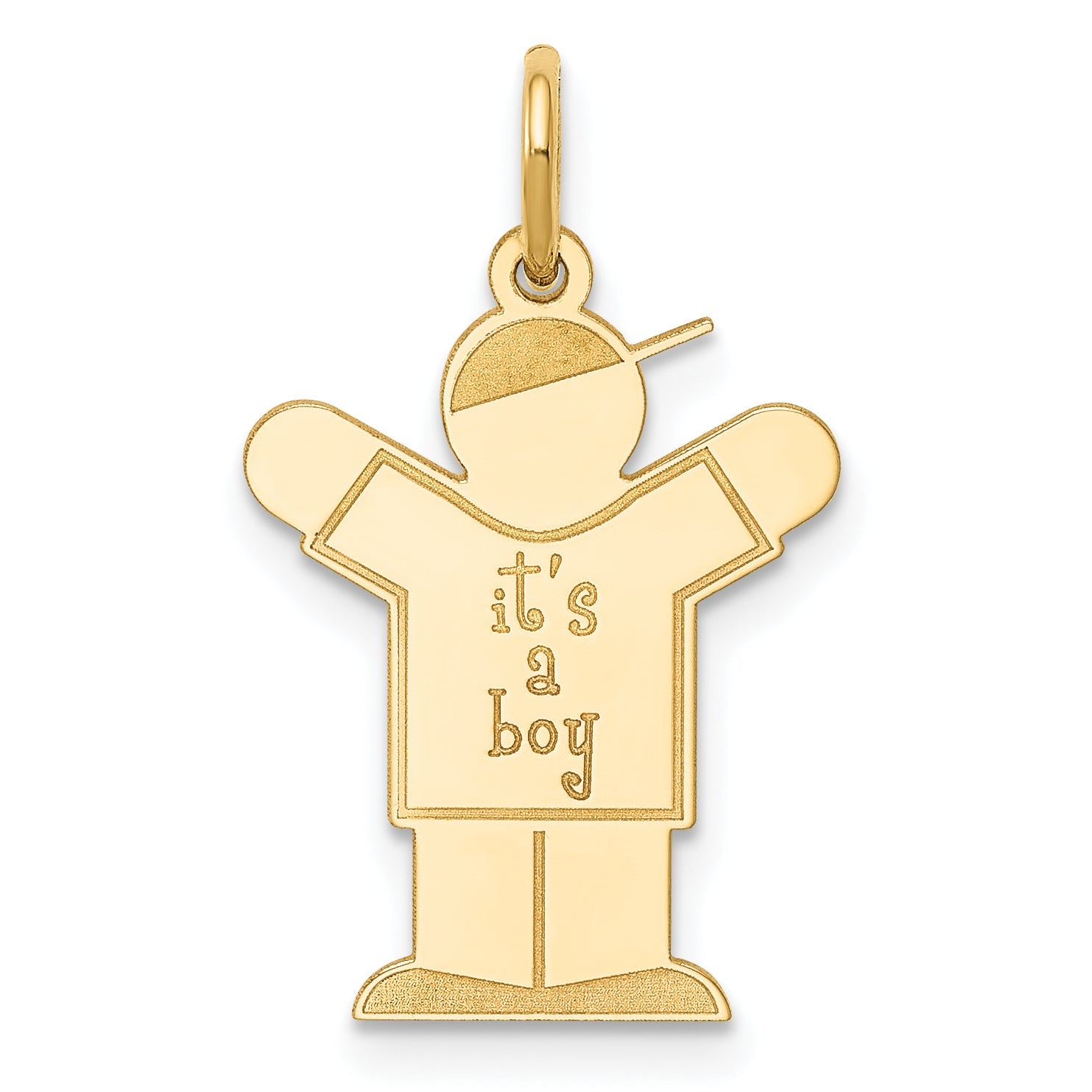 14k Yellow Gold 14k Kid Charm