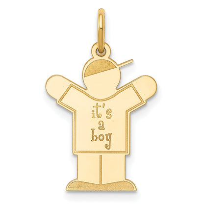 14k Yellow Gold 14k Kid Charm