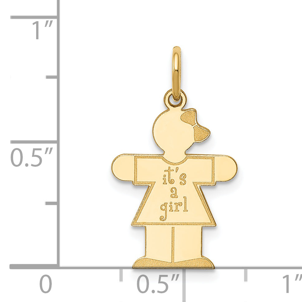 14k Yellow Gold 14k Kid Charm