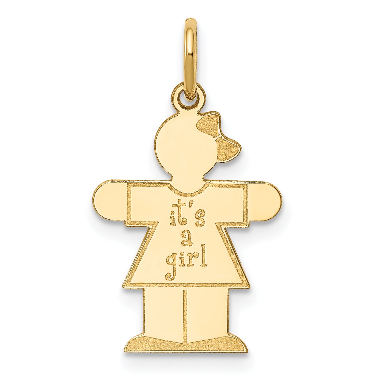 14k Yellow Gold 14k Kid Charm