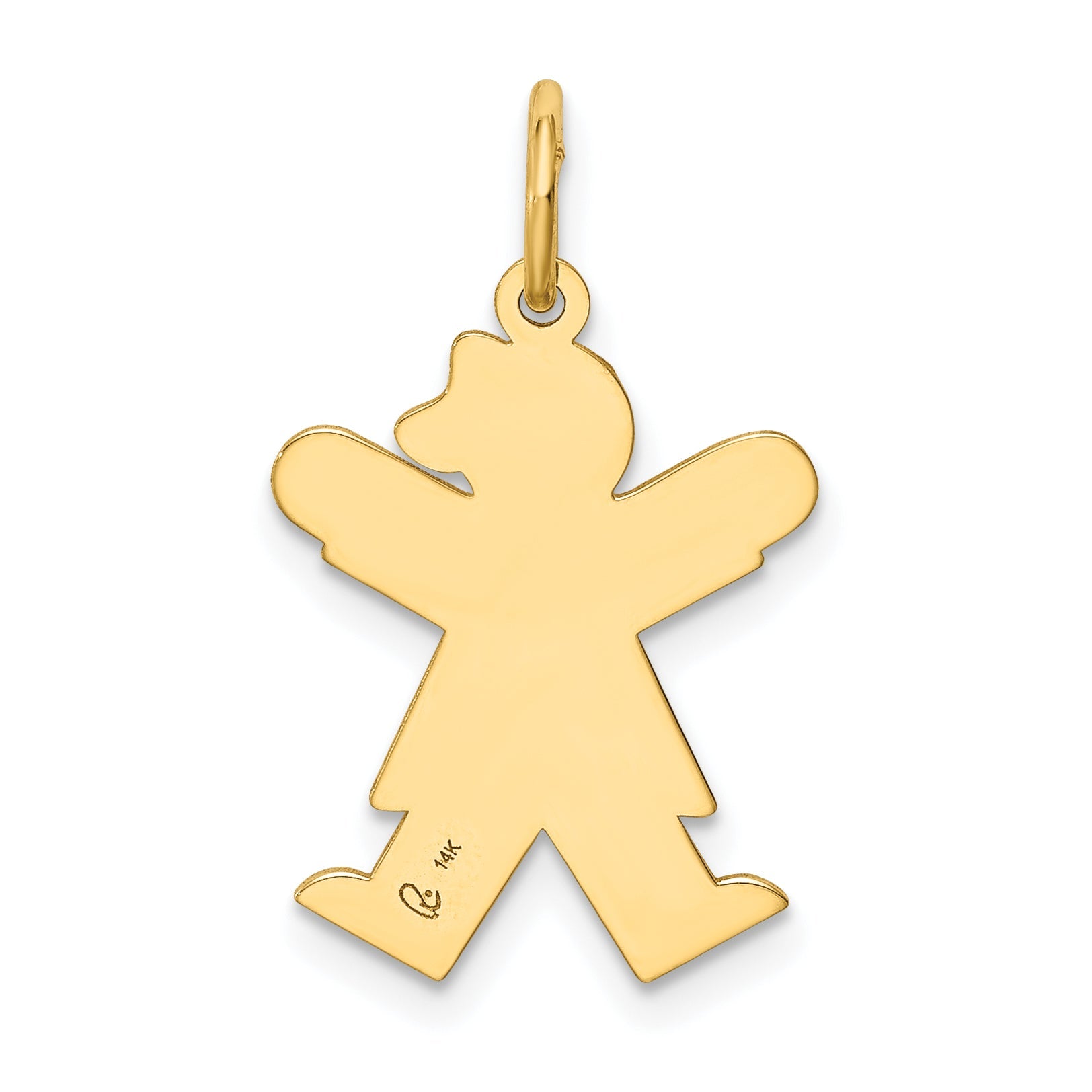 14k Yellow Gold 14k Kid Charm