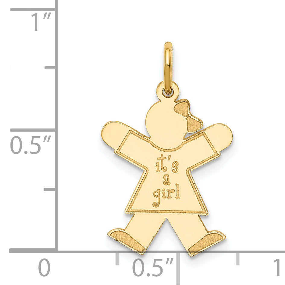 14k Yellow Gold 14k Kid Charm