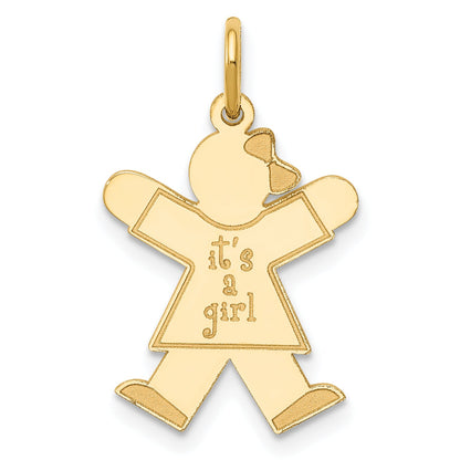 14k Yellow Gold 14k Kid Charm