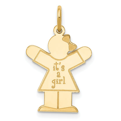 14k Yellow Gold 14k Kid Charm