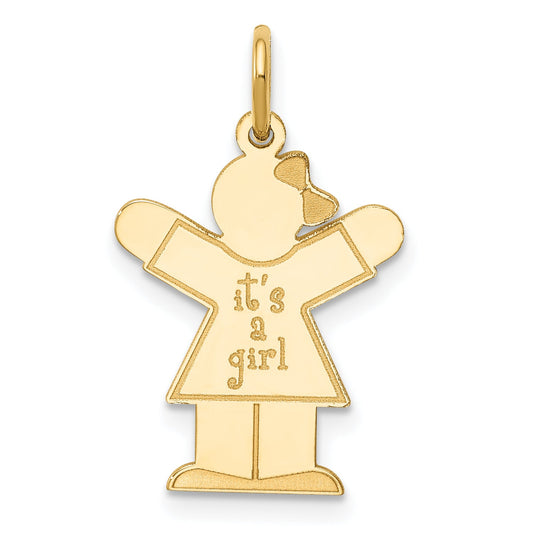14k Yellow Gold 14k Kid Charm