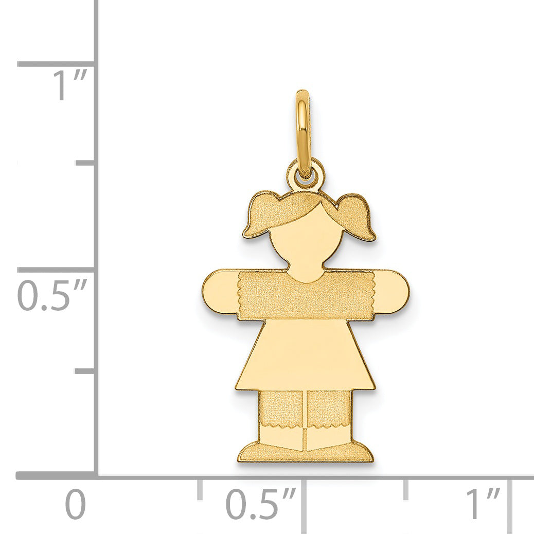 14k Yellow Gold 14k Kid Charm