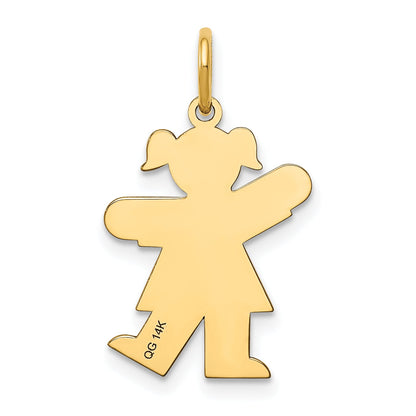 14k Yellow Gold 14k Kid Charm