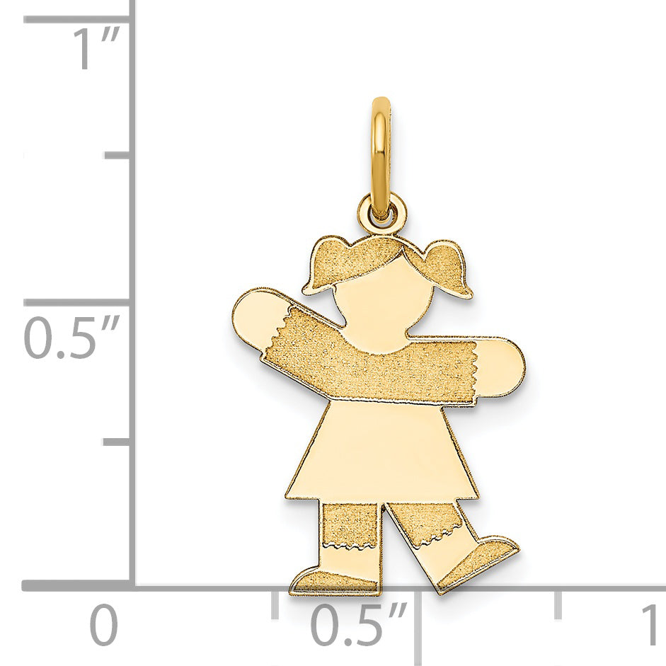 14k Yellow Gold 14k Kid Charm