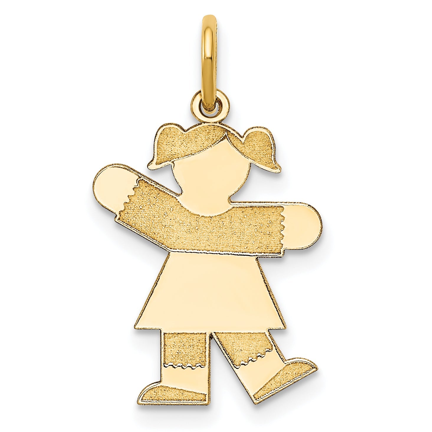 14k Yellow Gold 14k Kid Charm