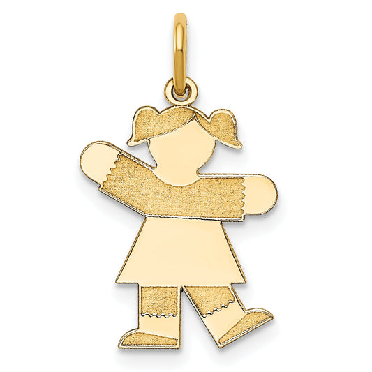 14k Yellow Gold 14k Kid Charm