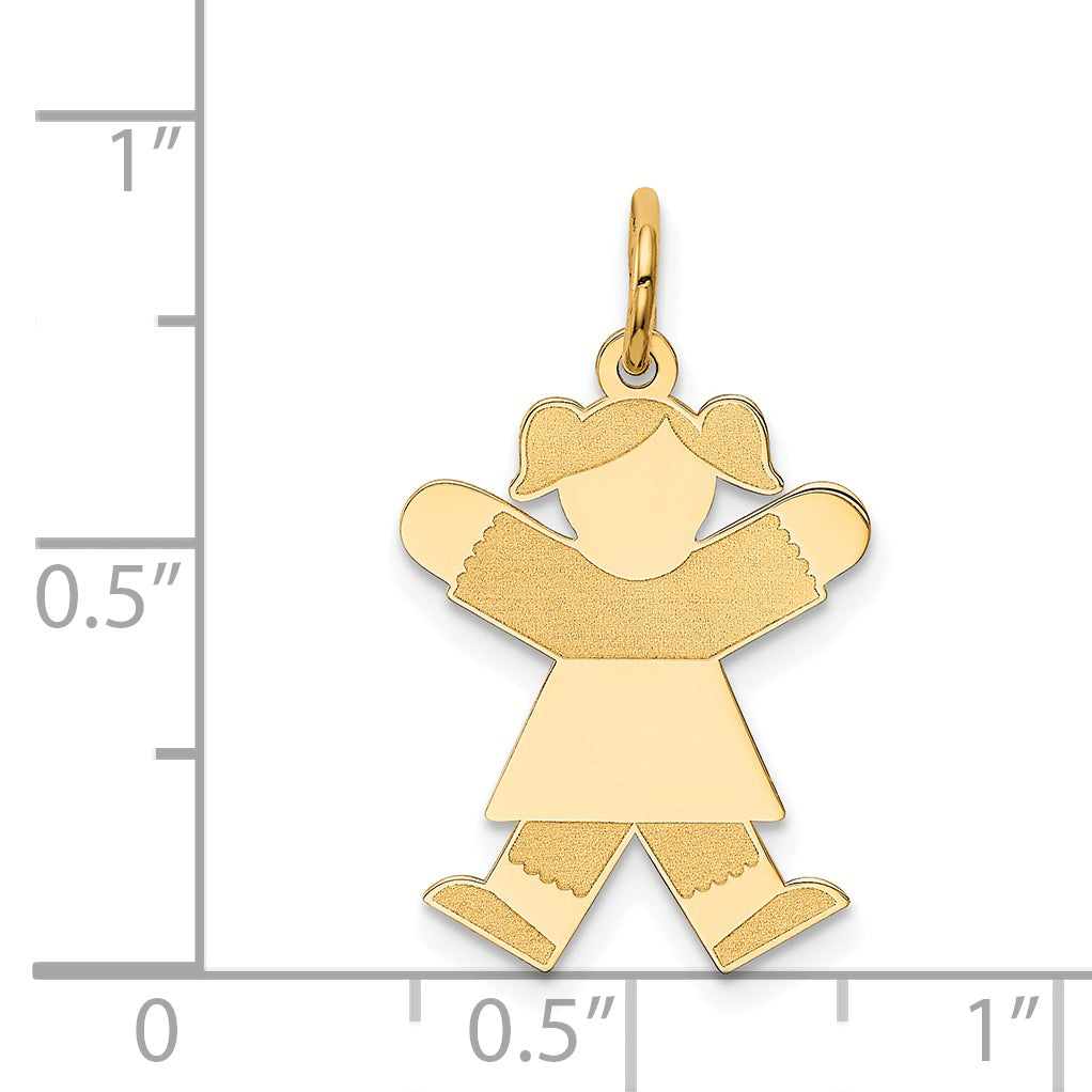 14k Yellow Gold 14k Kid Charm