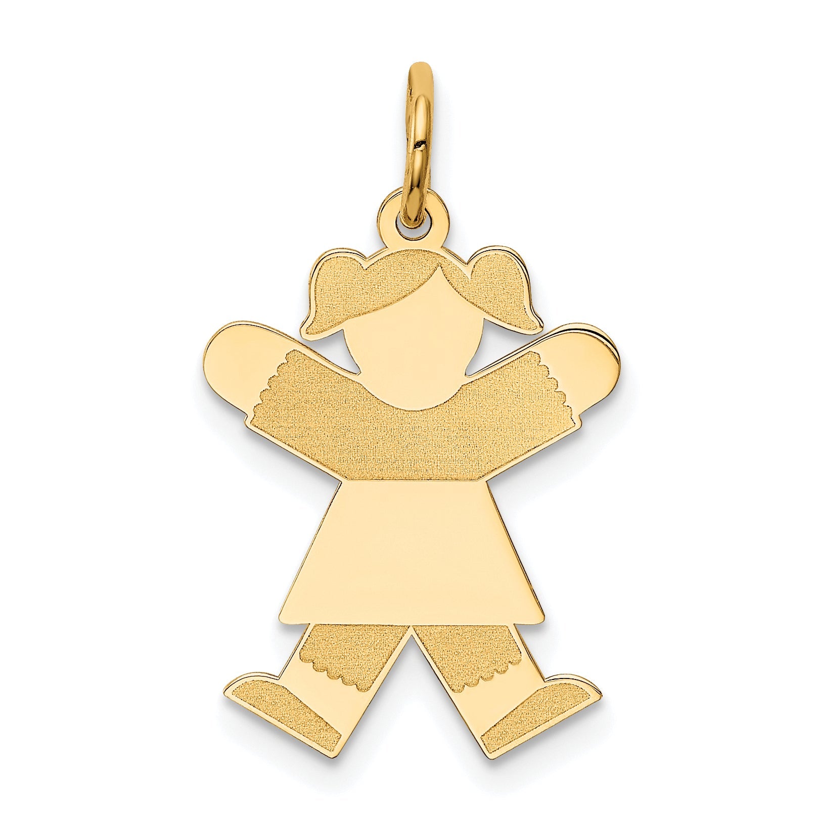 14k Yellow Gold 14k Kid Charm