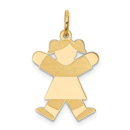 14k Yellow Gold 14k Kid Charm