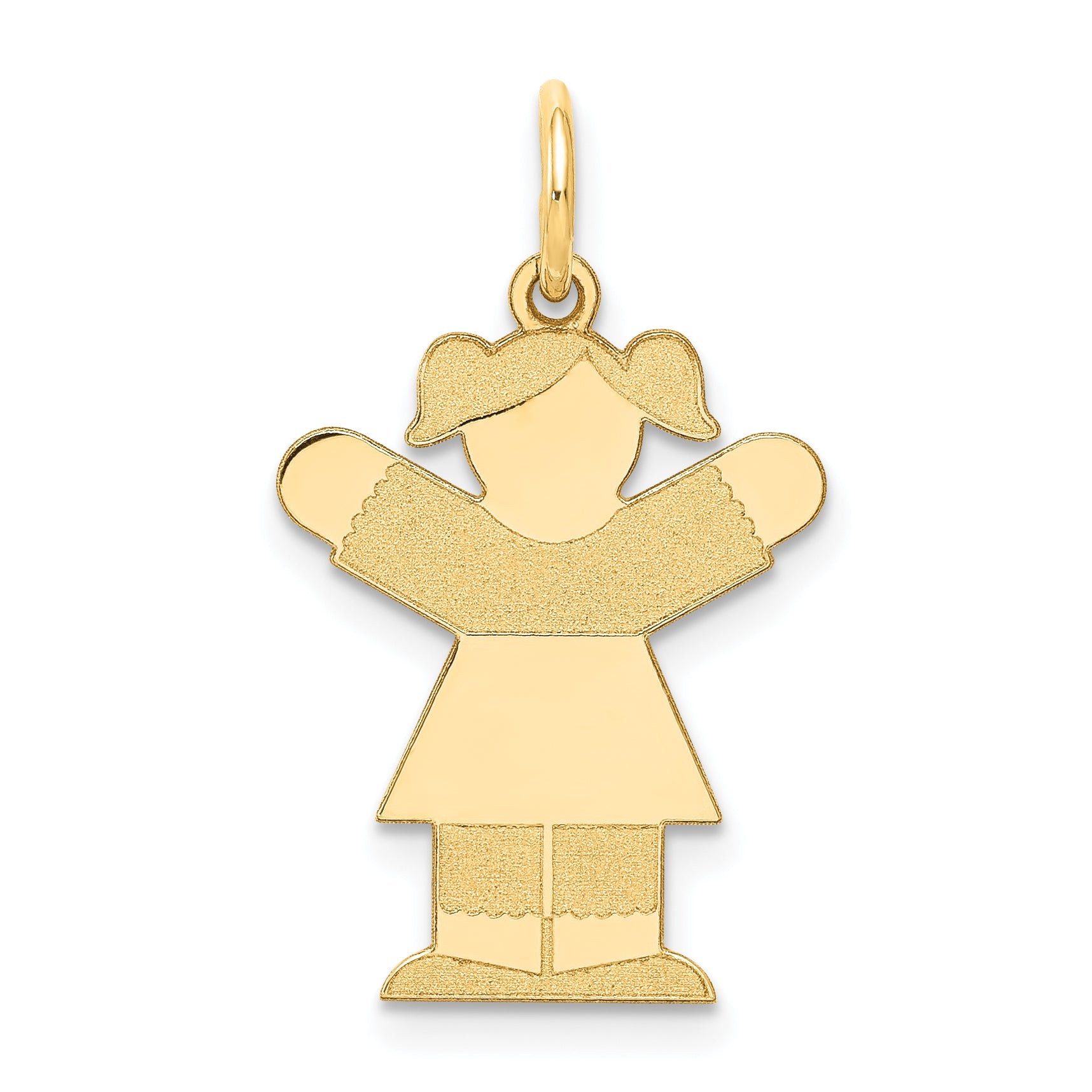 14k Yellow Gold 14k Kid Charm