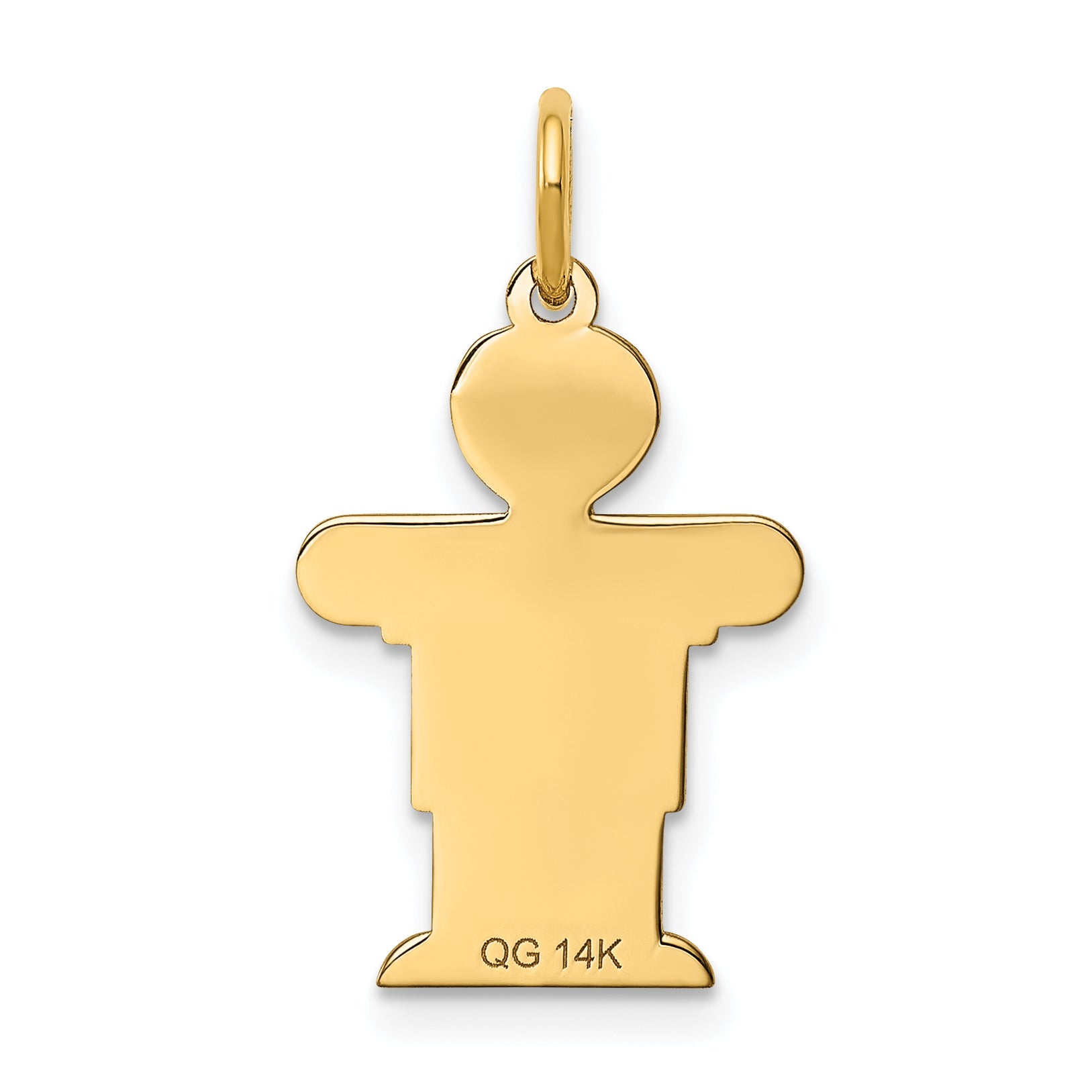 14k Yellow Gold 14k Kid Charm