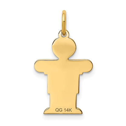 14k Yellow Gold 14k Kid Charm