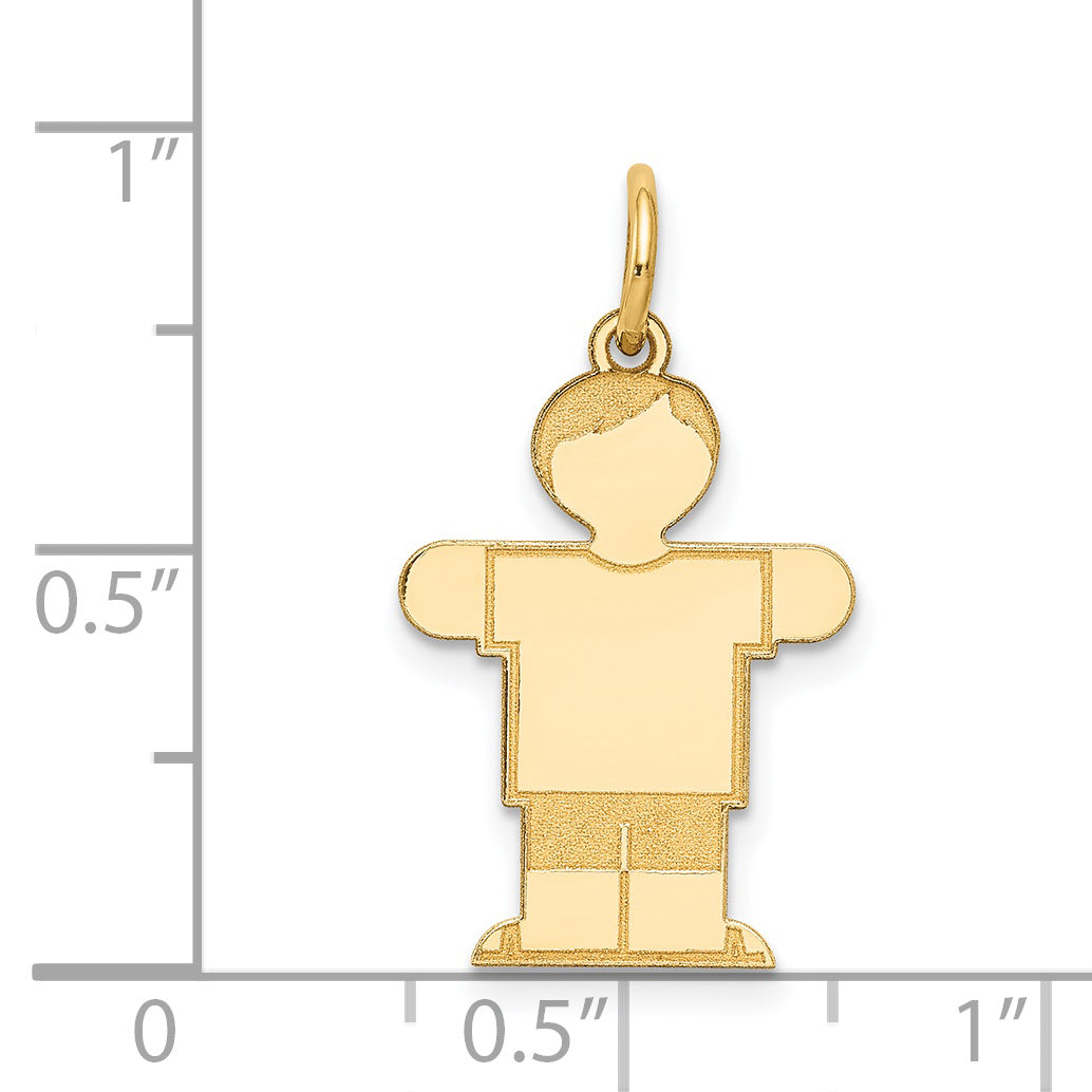 14k Yellow Gold 14k Kid Charm