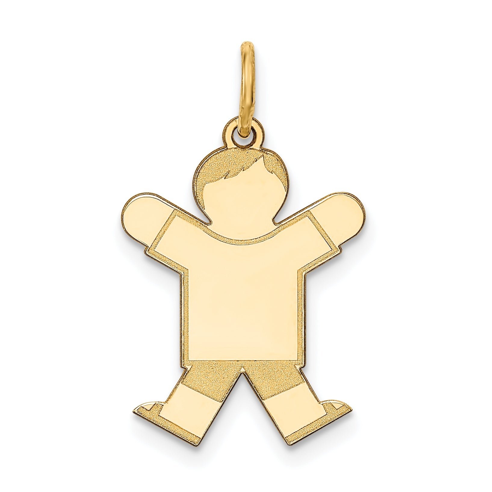 14k Yellow Gold 14k Kid Charm