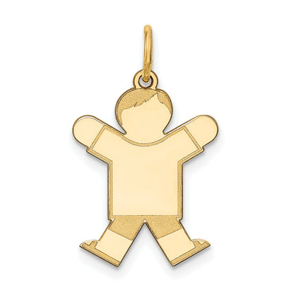 14k Yellow Gold 14k Kid Charm