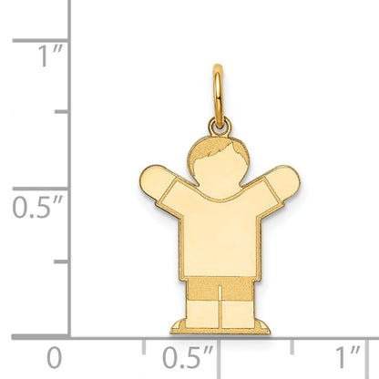 14k Yellow Gold 14k Kid Charm