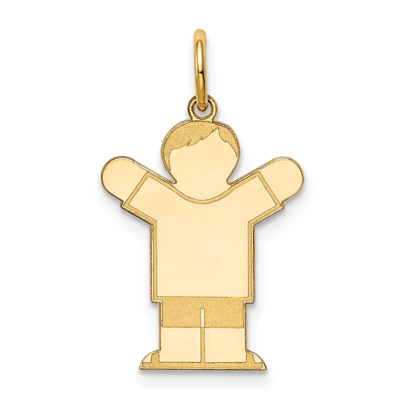 14k Yellow Gold 14k Kid Charm