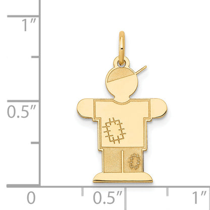 14k Yellow Gold 14k Kid Charm