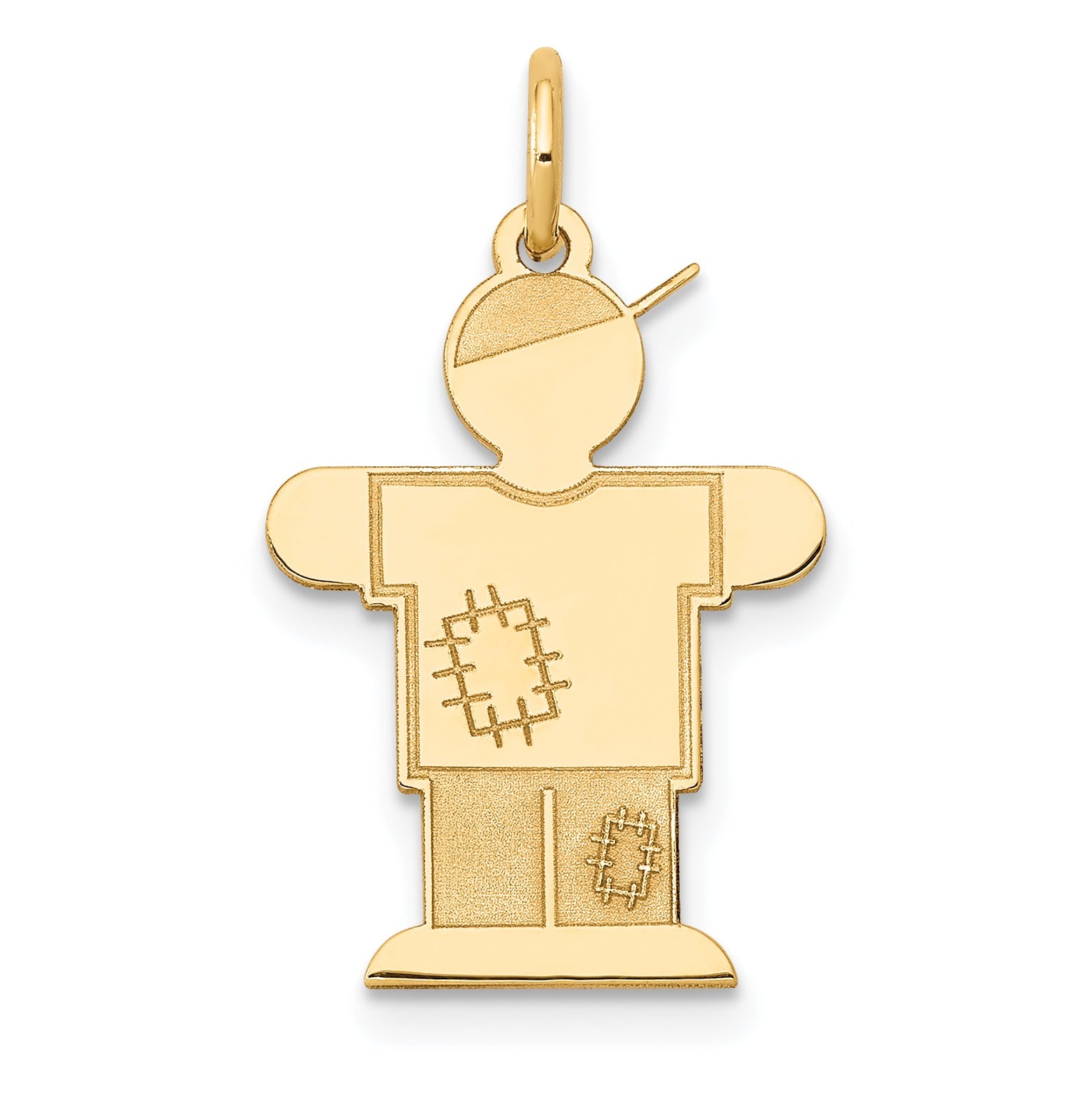 14k Yellow Gold 14k Kid Charm