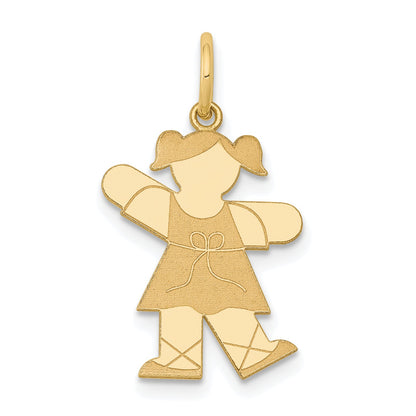 14k Yellow Gold 14k Kid Charm