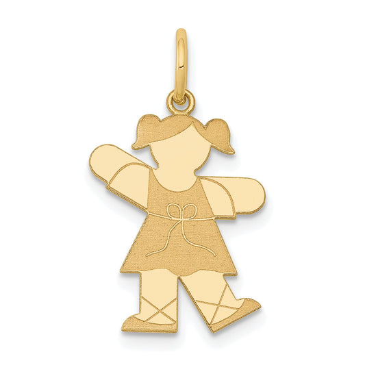 14k Yellow Gold 14k Kid Charm