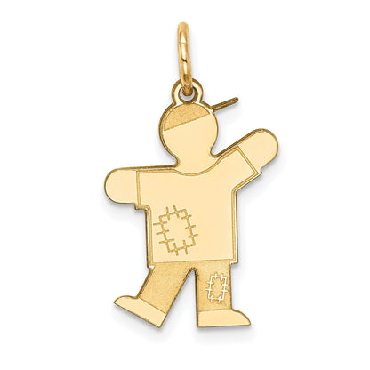 14k Yellow Gold 14k Kid Charm