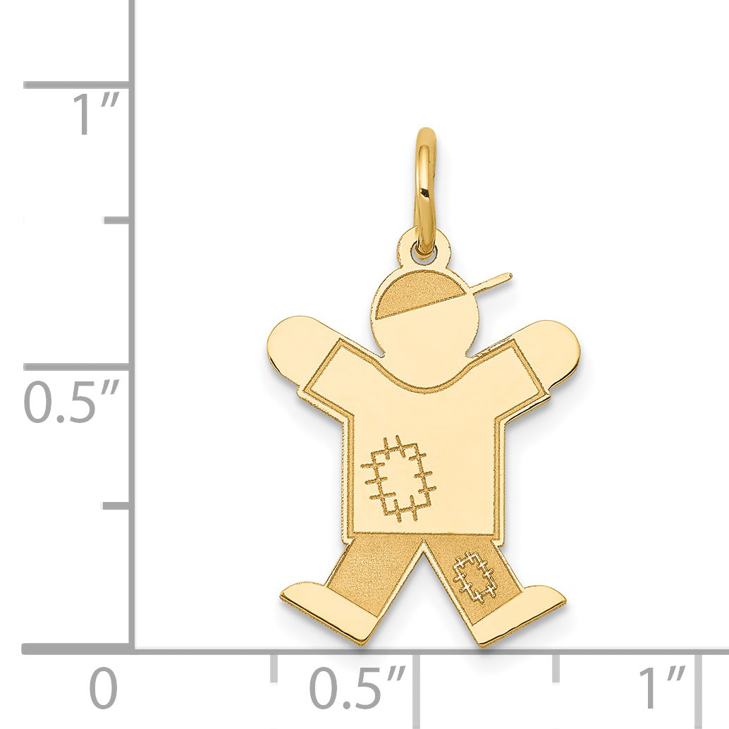 14k Yellow Gold 14k Kid Charm
