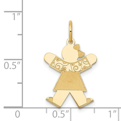 14k Yellow Gold 14k Kid Charm
