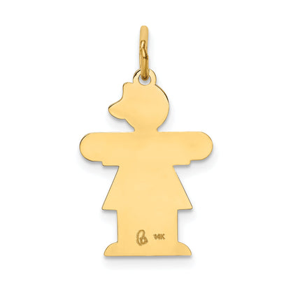 14k Yellow Gold 14k Kid Charm