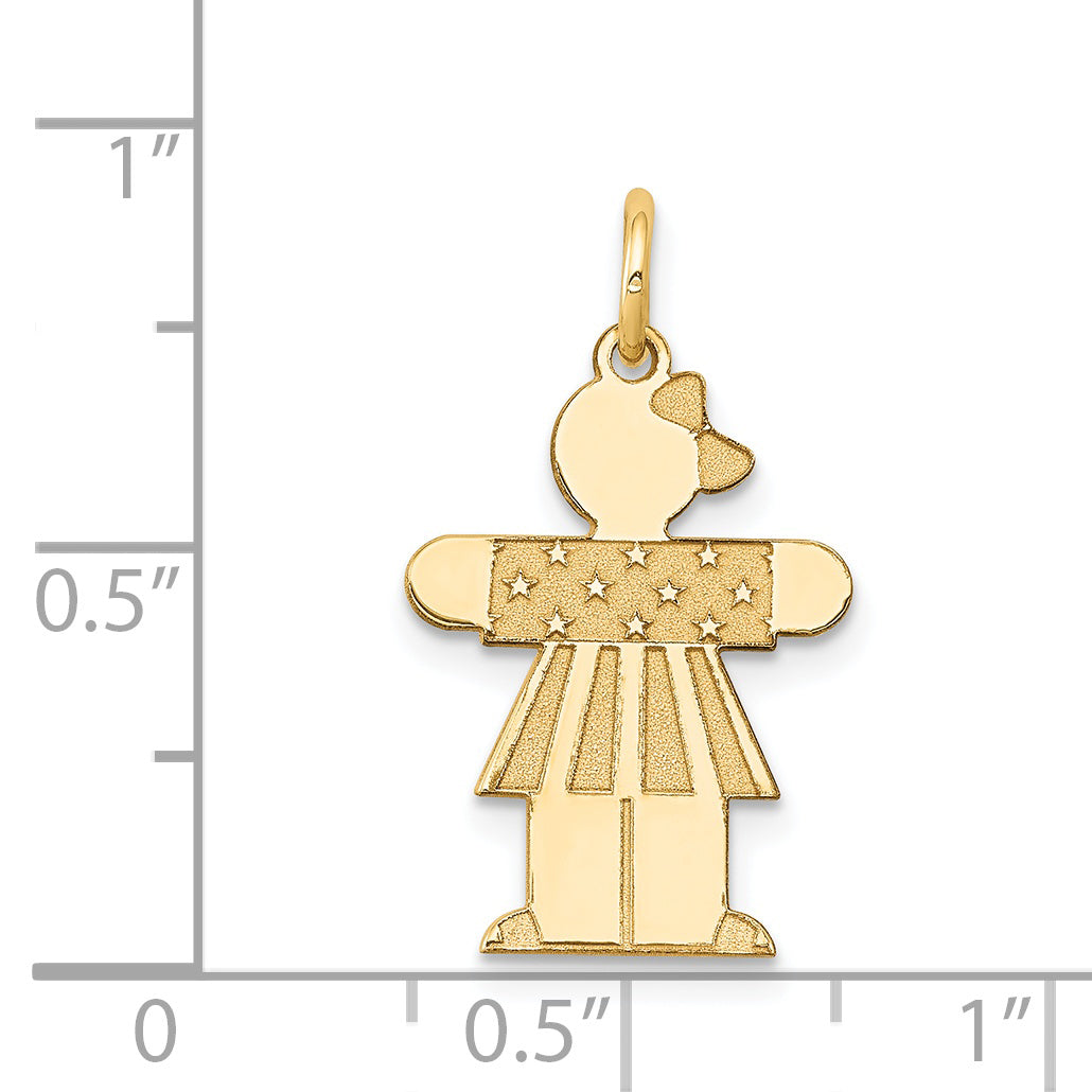 14k Yellow Gold 14k Kid Charm