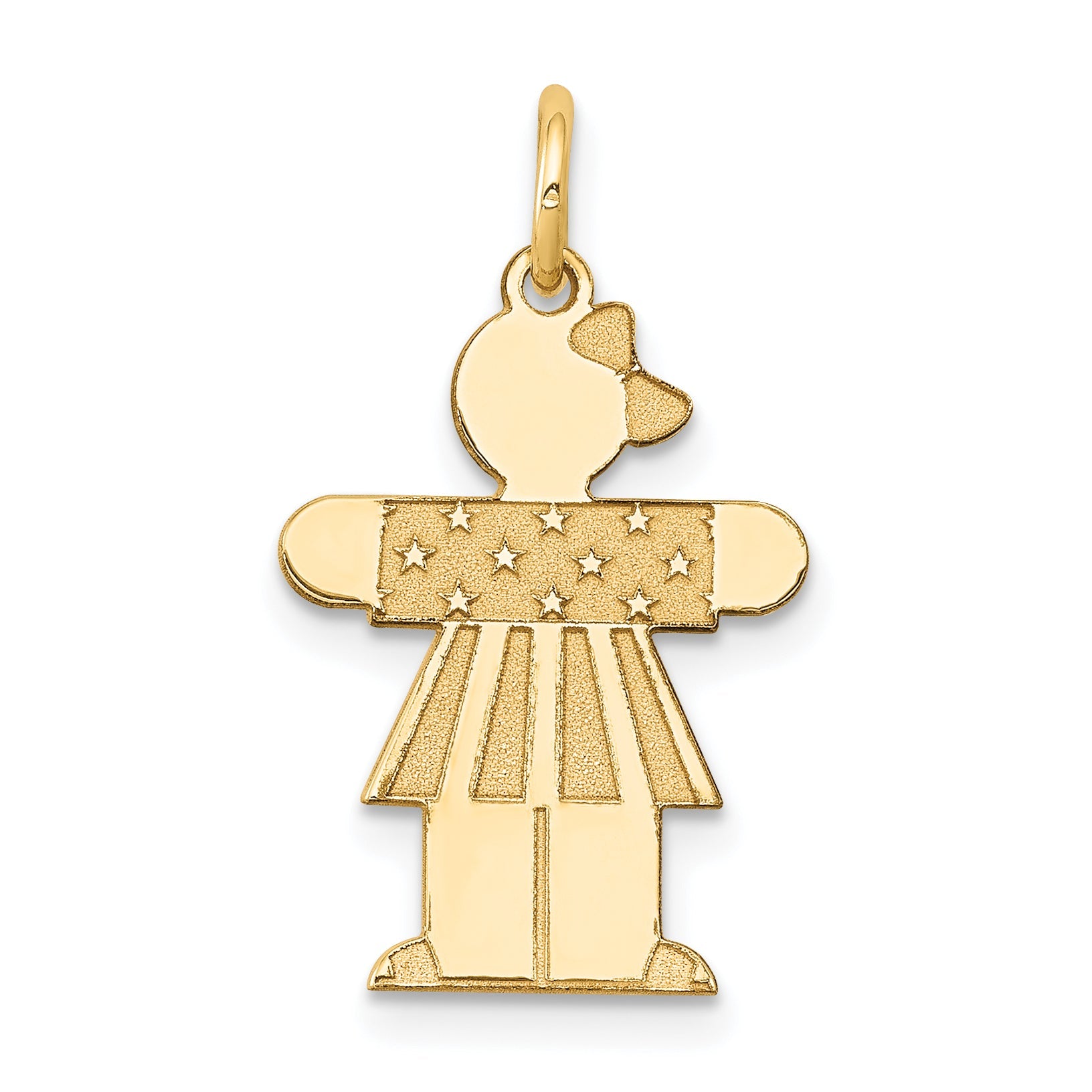 14k Yellow Gold 14k Kid Charm
