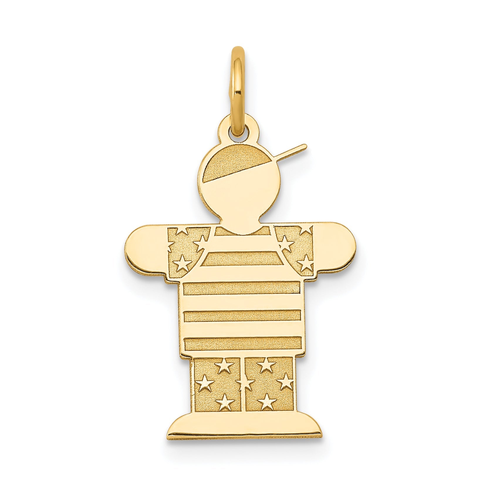 14k Yellow Gold 14k Kid Charm