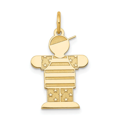 14k Yellow Gold 14k Kid Charm