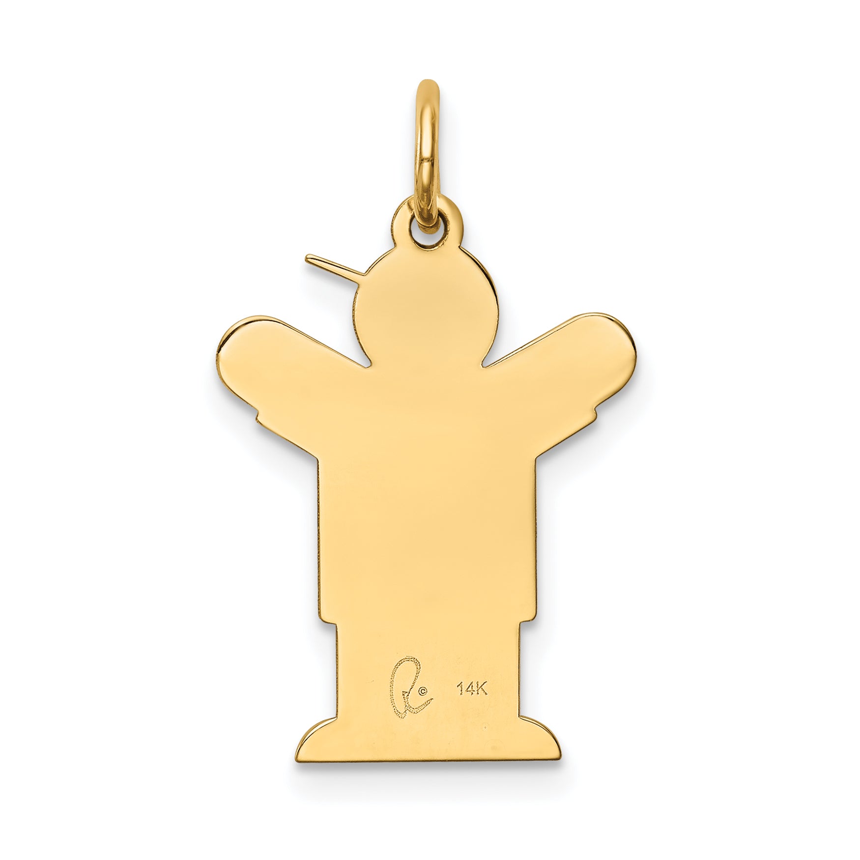 14k Yellow Gold 14k Kid Charm