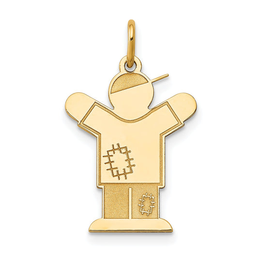 14k Yellow Gold 14k Kid Charm