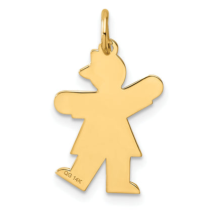 14k Yellow Gold 14k Kid Charm