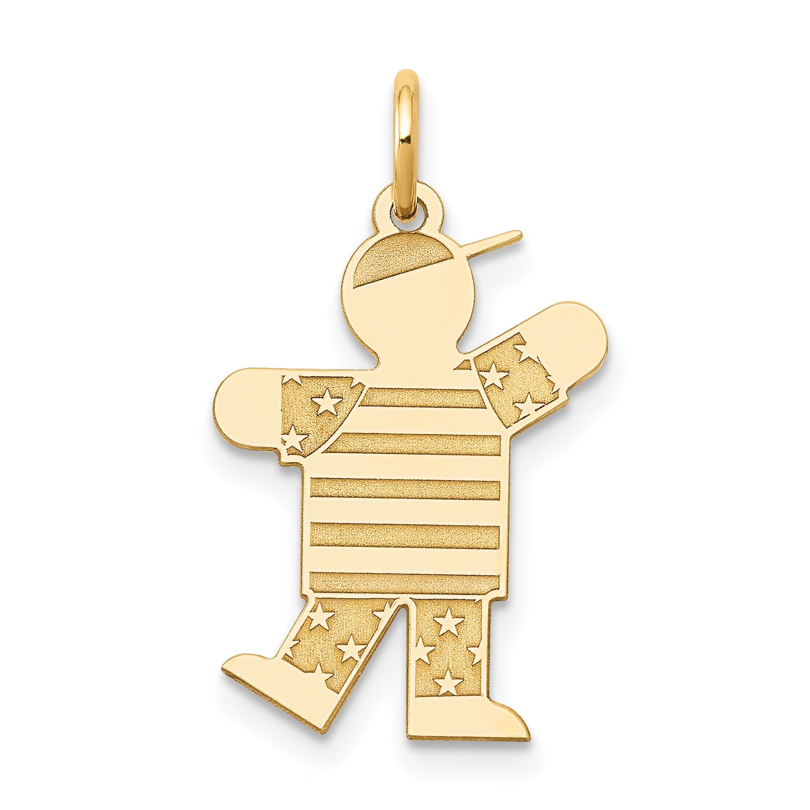 14k Yellow Gold 14k Kid Charm