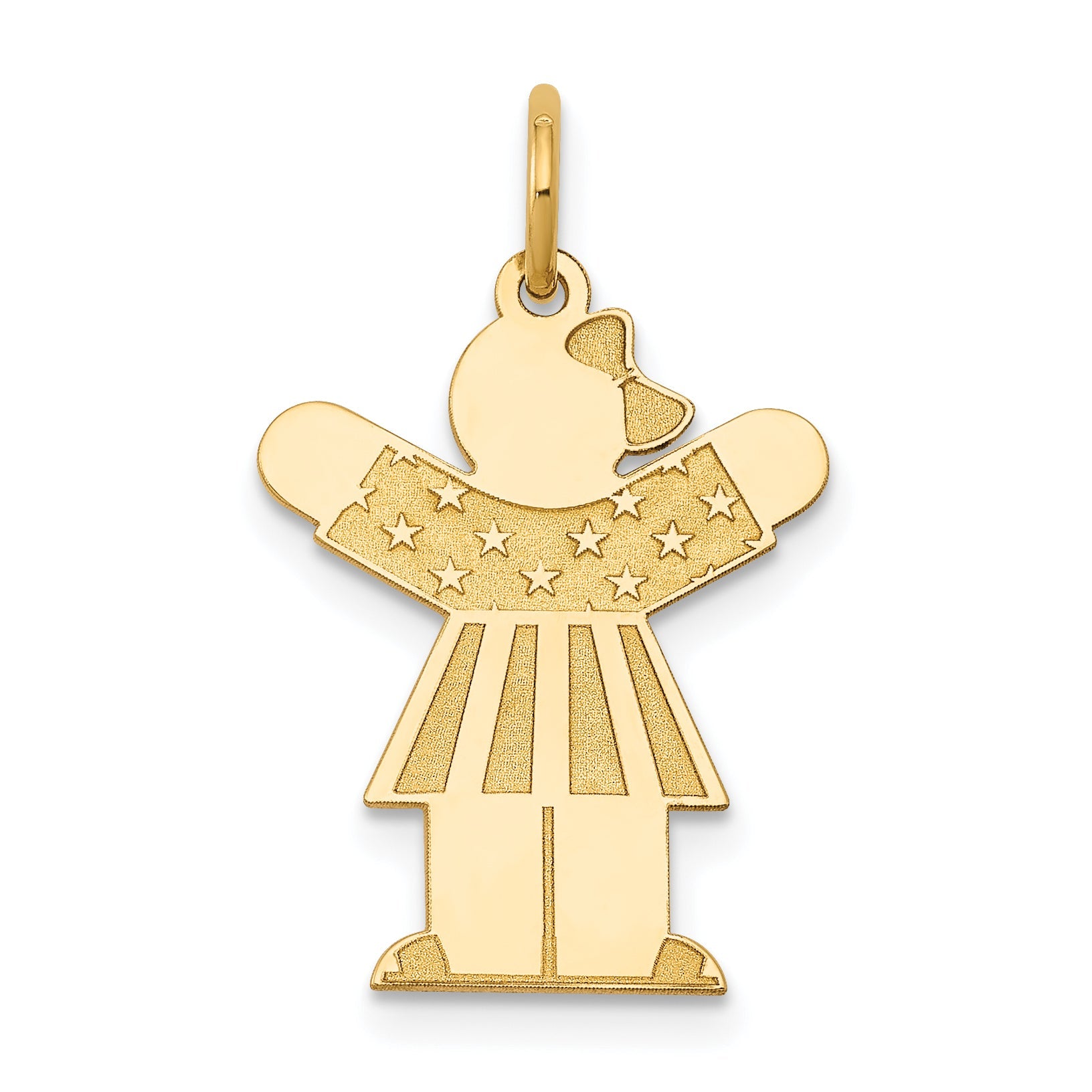14k Yellow Gold 14k Kid Charm