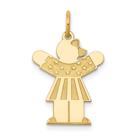 14k Yellow Gold 14k Kid Charm