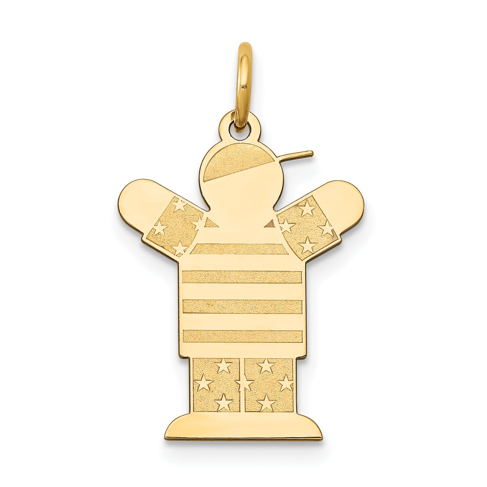 14k Yellow Gold 14k Kid Charm